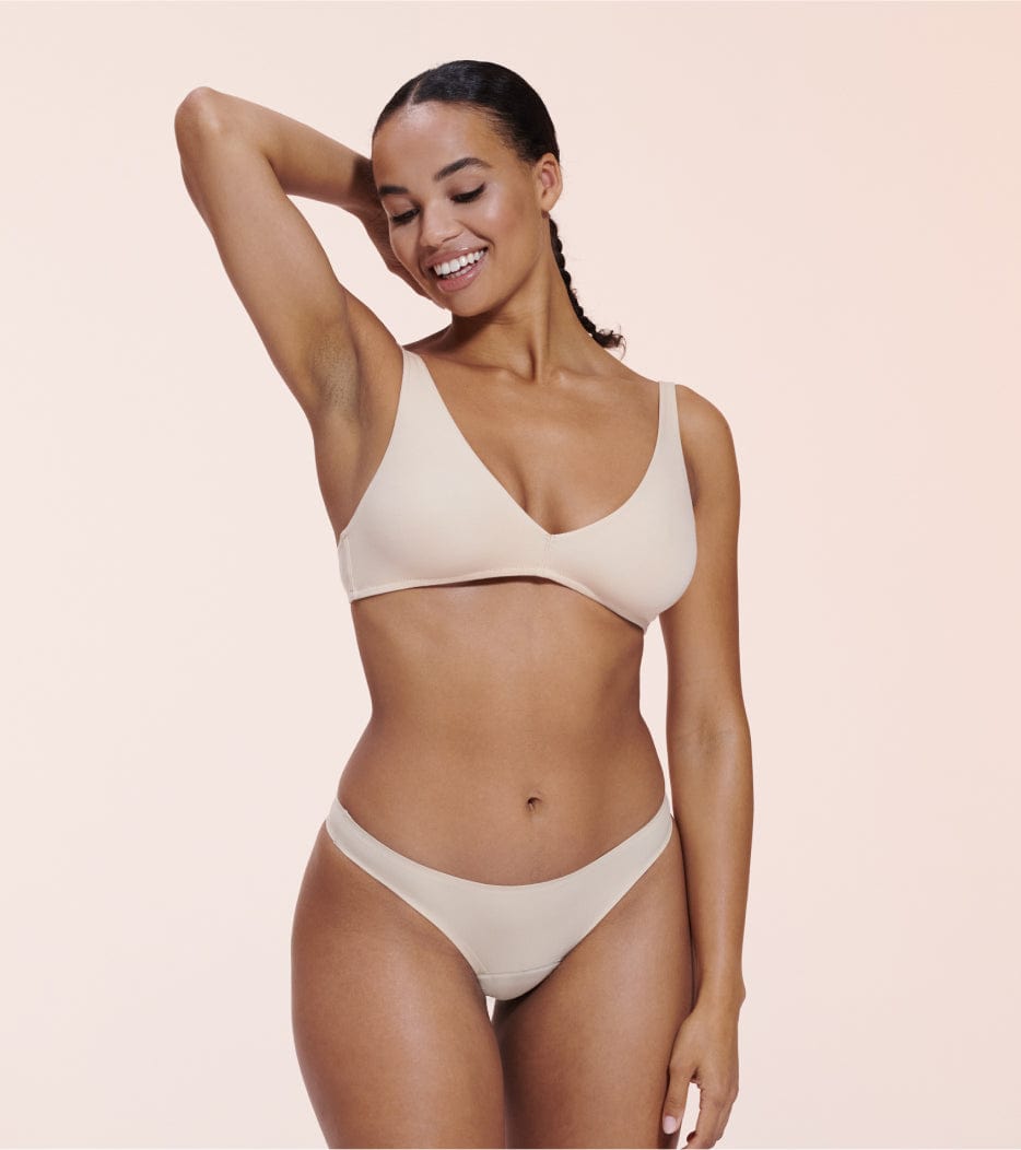 Invisible Brazilian - Recyceltes Nylon - Beige