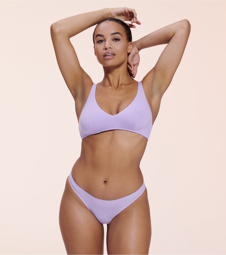 Invisible Brazilian - Recyceltes Nylon - Lila