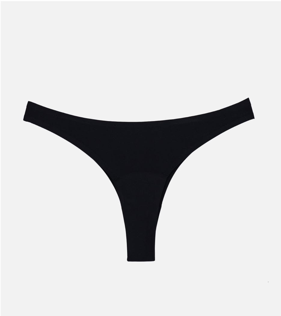 Invisible Brazilian - Recyceltes Nylon - Schwarz