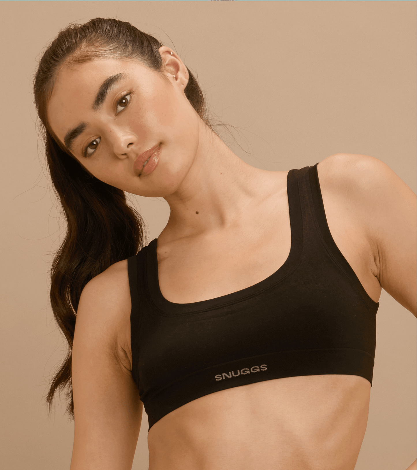 Nahtloser - BH - Schwarz