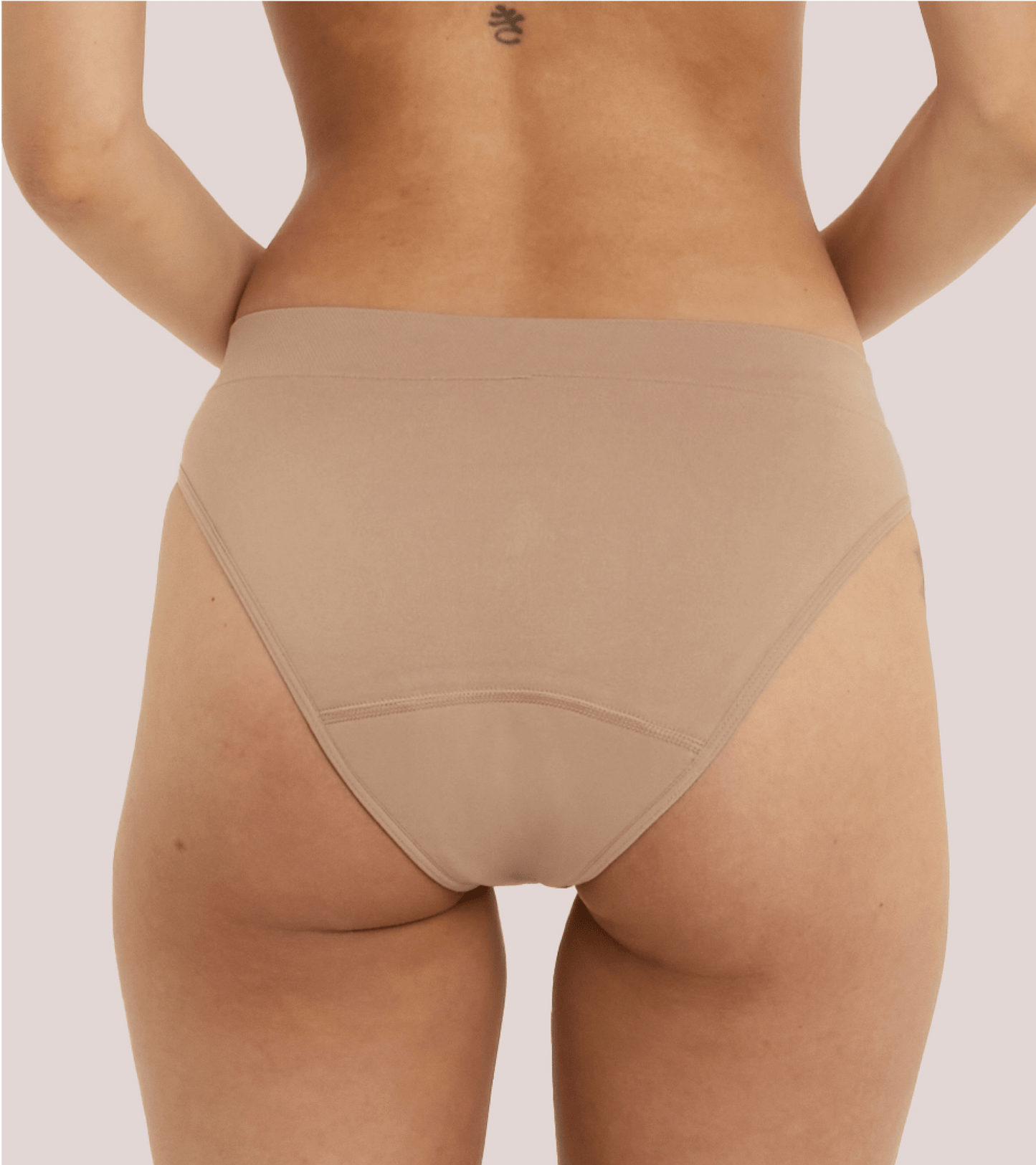 Nahtloser - Brief - Beige