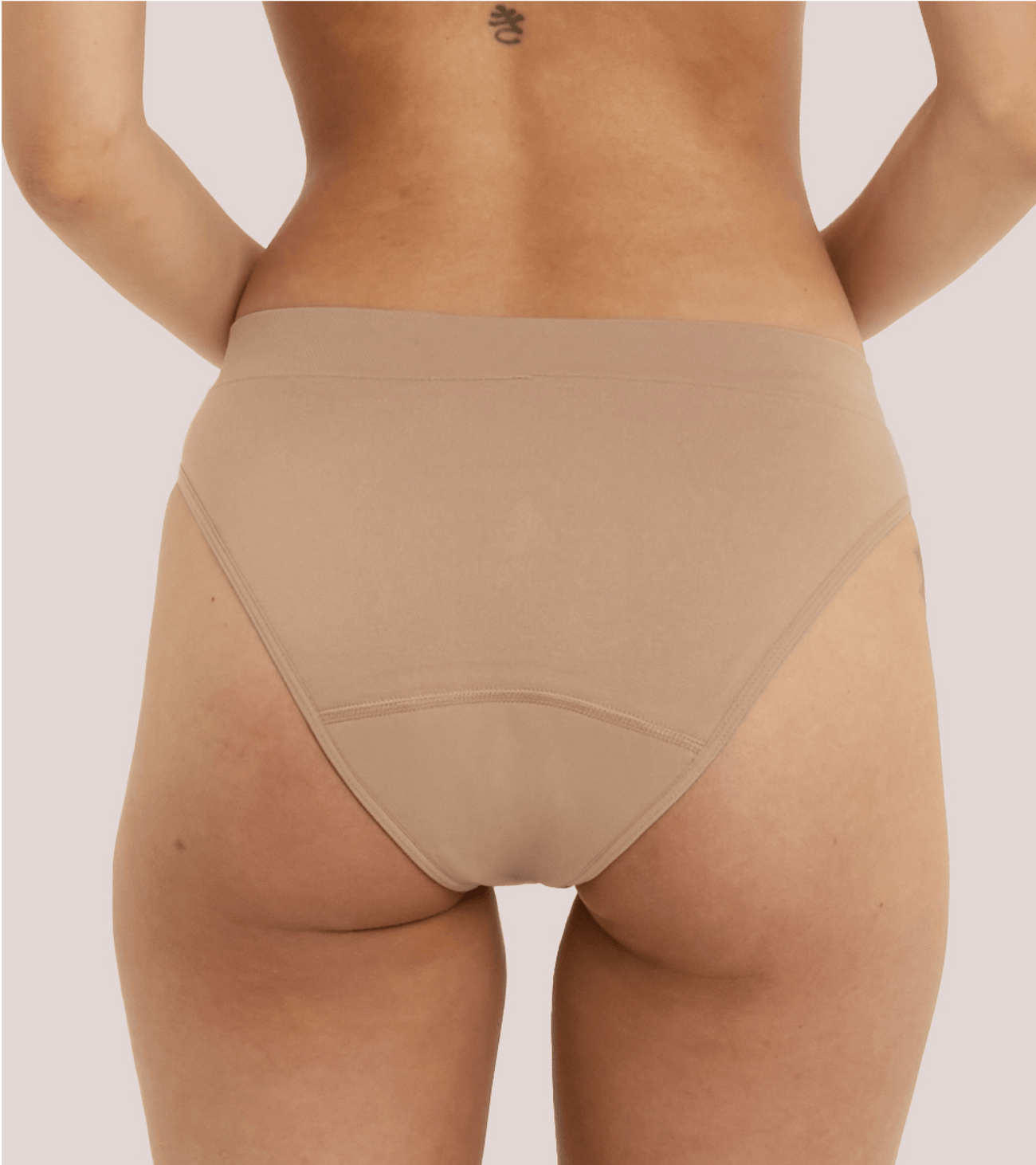 Nahtloser - Brief - Beige