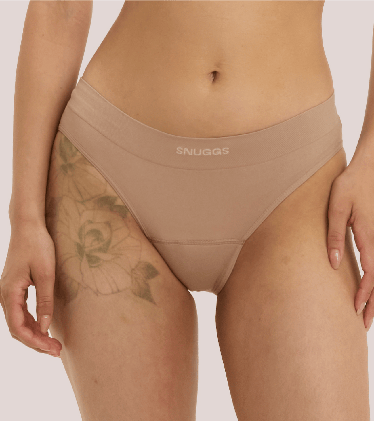 Nahtloser - Brief - Beige