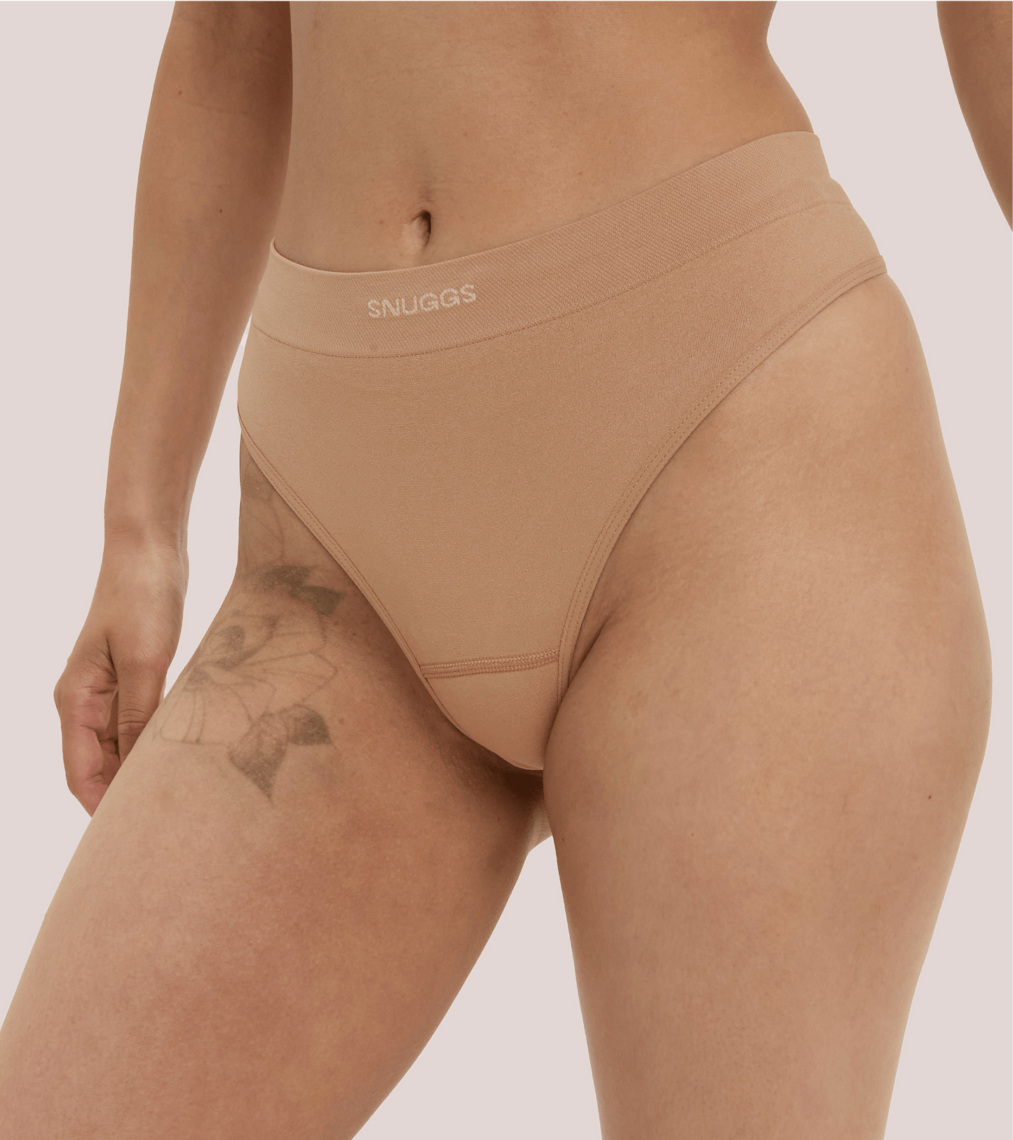 Nahtloser - High-Rise - Beige