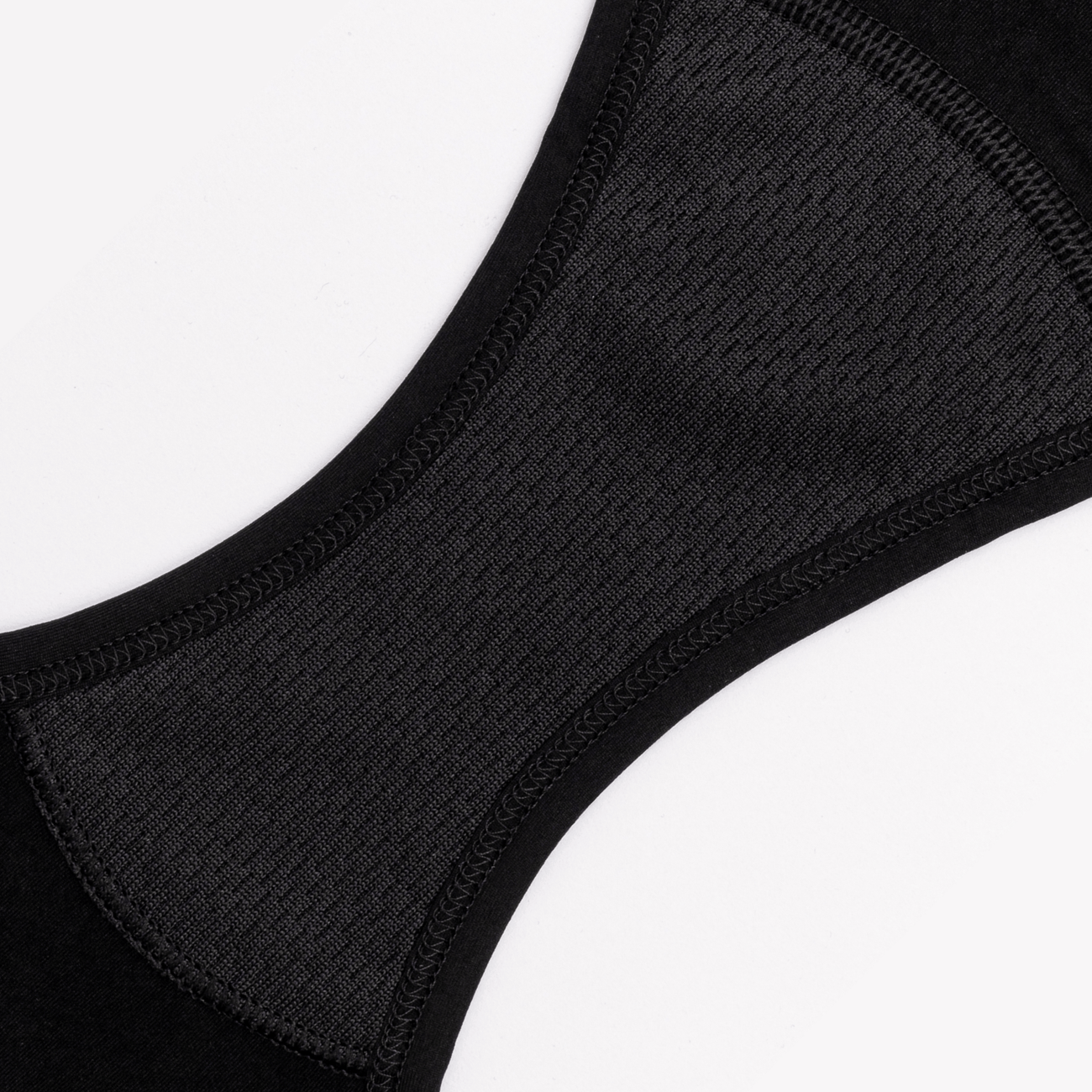 Slip für Ausfluss - Classic - Recyceltes Nylon - Schwarz